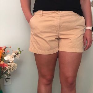 J. Crew peach chino short size 14